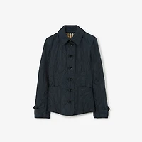 Quilted Thermoregulated Jacket in Midnight - Women, Nylon | Burberry® Official