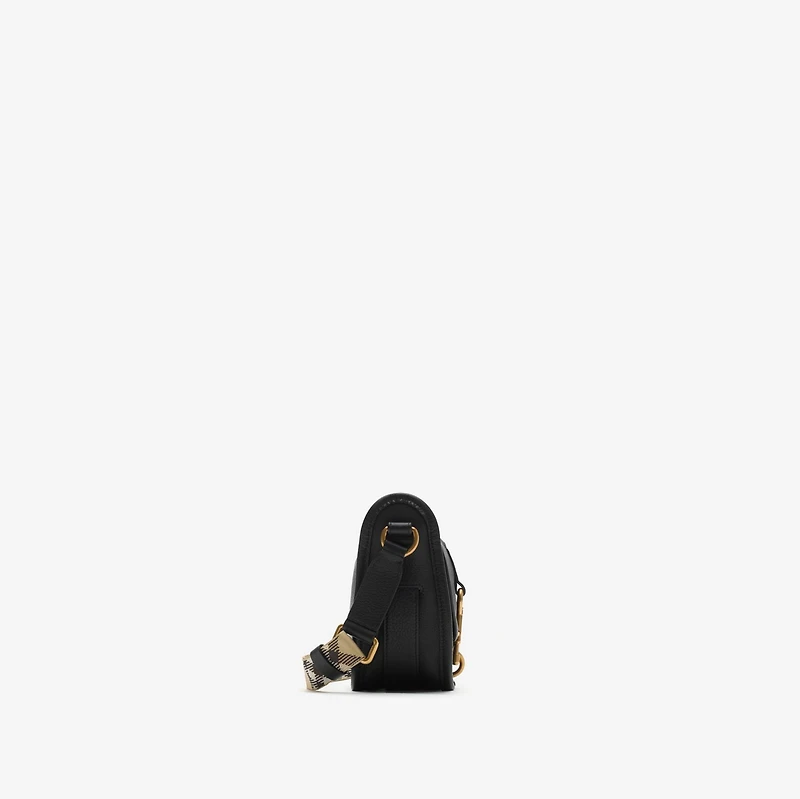 Mini B Clip Messenger Bag in Black - Women | Burberry® Official