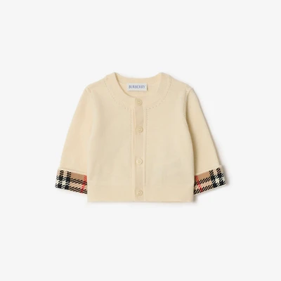 Cashmere Two-piece Baby Gift Set in Ivory - Children | Burberry® Official