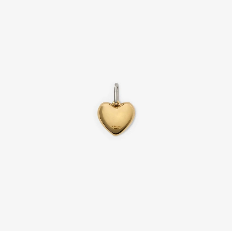 Heart Charm in Gold - Women | Burberry® Official