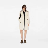 Mid-length Check Collar Castleford Trench Coat in - Women