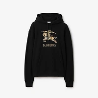 EKD Ombré Cotton Hoodie in Black - Men | Burberry® Official