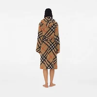 Check Cotton Robe in Sand | Burberry® Official