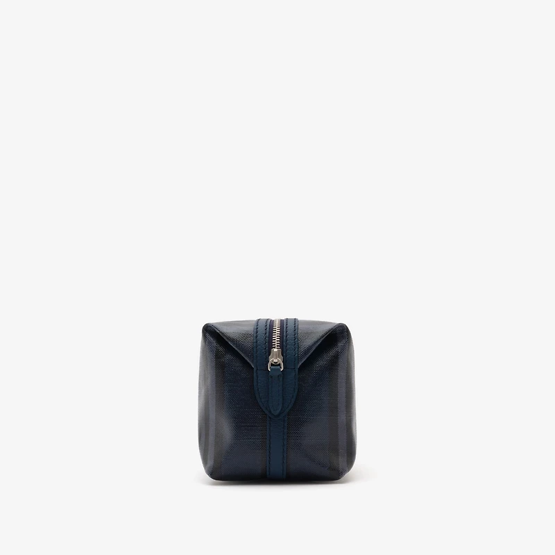 Highlands Travel Pouch in Navy - Men | Burberry® Official