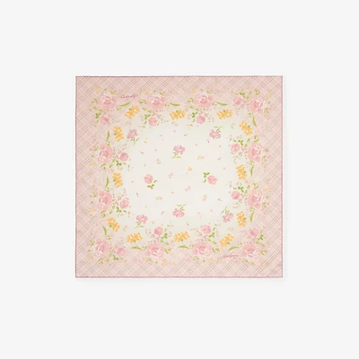 Garden Party Silk Scarf in Quartz pink | Burberry® Official
