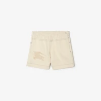 Denim Skort in Ecru beige | Burberry® Official