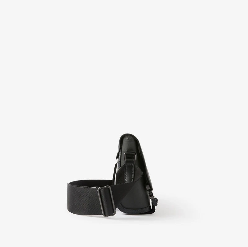 Small Wright Bag in Charcoal - Men, Canvas | Burberry® Official