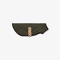 Quilted Nylon Dog Coat in Shale green | Burberry® Official