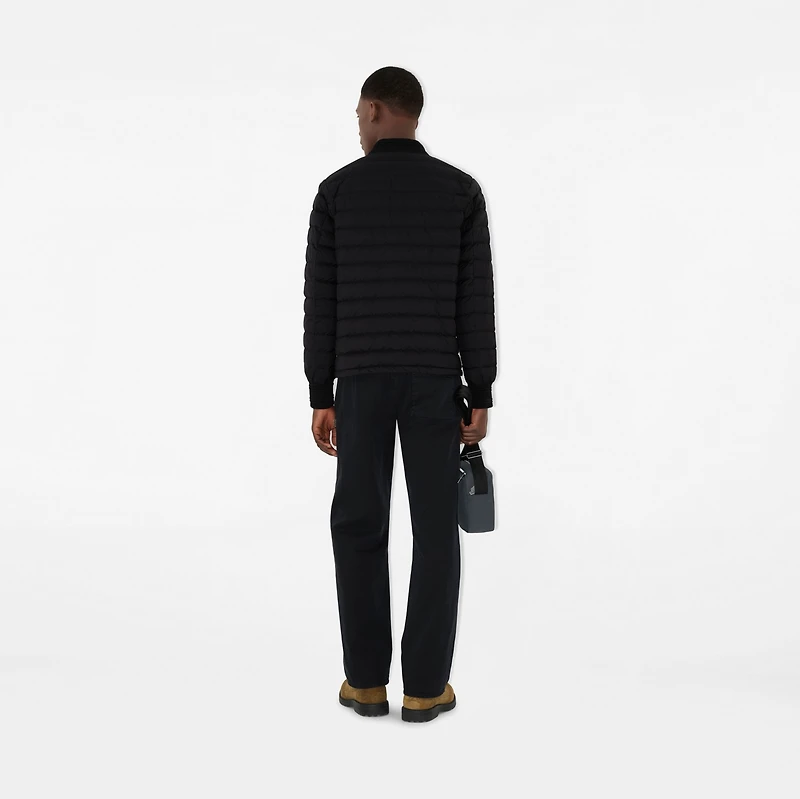 Nylon Puffer Jacket in Black - Men | Burberry® Official
