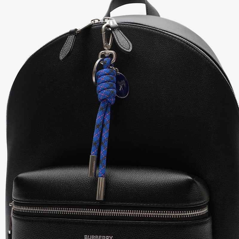 Check Charm in Knight blue - Men, Technical | Burberry® Official