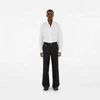 Cotton Formal Shirt in White - Men | Burberry® Official