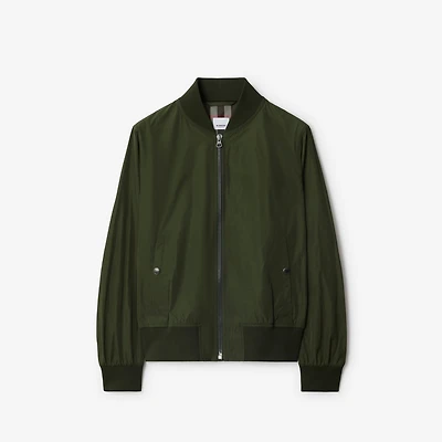 Bomber Jacket in Dark olive green - Men | Burberry® Official