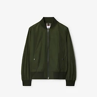 Bomber Jacket in Dark olive green - Men | Burberry® Official