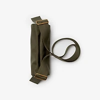 Trench Crossbody Bag in Olive - Men, Cotton Gabardine | Burberry® Official