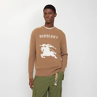 EKD Wool Cashmere Sweater in Camel - Men | Burberry® Official