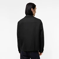 Wool Bloomsbury Harrington Jacket in Black - Men | Burberry® Official