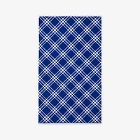 Check Cotton Towel in Knight | Burberry® Official