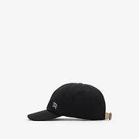 Nylon Baseball Cap in Black - Men | Burberry® Official
