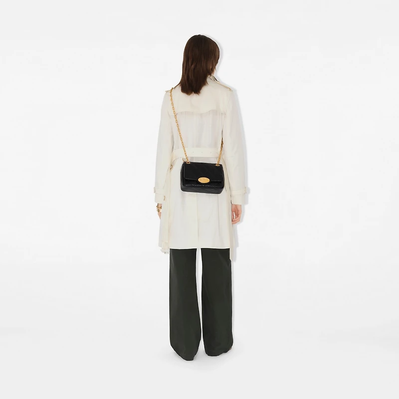 Small Strand Bag​ in Black - Women, Leather | Burberry® Official
