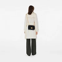 Small Strand Bag​ in Black - Women, Leather | Burberry® Official