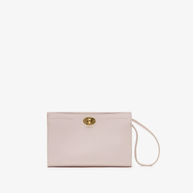 Cotswolds Pouch in Cameo pink - Women, Leather | Burberry® Official