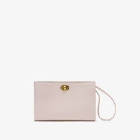 Cotswolds Pouch in Cameo pink - Women, Leather | Burberry® Official