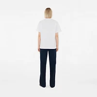 Check Pocket Cotton T-shirt in