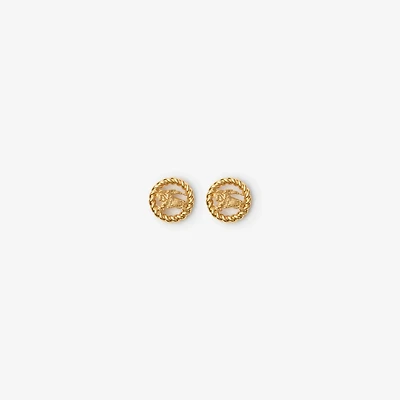 EKD Stud Earrings in Gold - Women | Burberry® Official