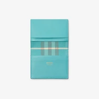 Bloomsbury Folding Card Case​ in Blue/atom blue - Women | Burberry® Official