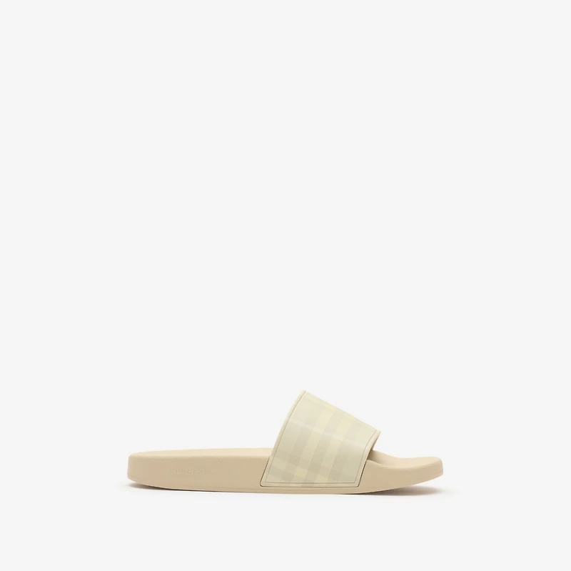 Check Slides in Clam - Women | Burberry® Official