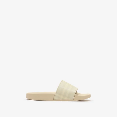 Check Slides in Clam - Women | Burberry® Official