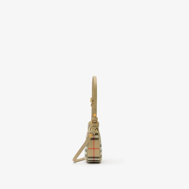 Check Shoulder Bag in Sand beige - Children | Burberry® Official