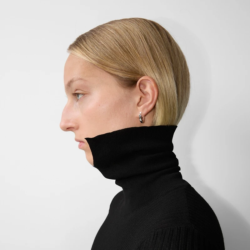 Shield Slim Earrings in Silver - Women | Burberry® Official