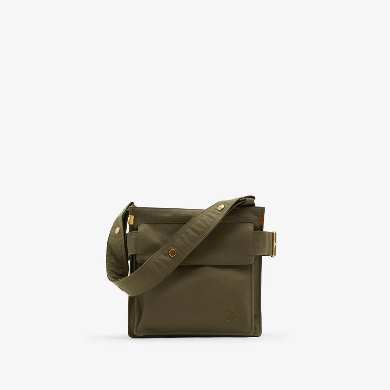 Small Trench Tote in Military - Men, Cotton Gabardine | Burberry® Official