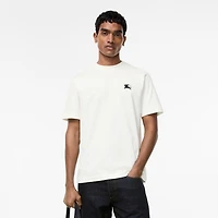 Knight Cotton T-shirt in Chalk white - Men | Burberry® Official