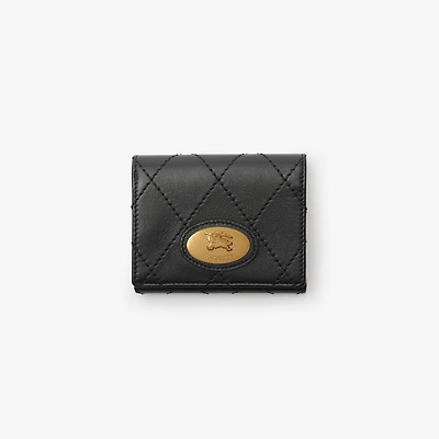 Strand Wallet in Black - Women, Leather | Burberry® Official