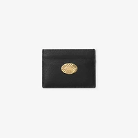 Cotswolds Card Case in Black - Women, Leather | Burberry® Official