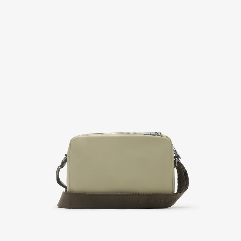 Orkney Crossbody Bag in Light hunter - Men, Nylon, Technical | Burberry® Official