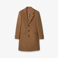 Wool Tailored Coat in Fawn beige - Men | Burberry® Official