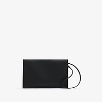 Cotswolds Pouch​ in Black - Women, Leather | Burberry® Official