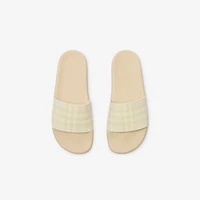 Check Slides in Clam - Women | Burberry® Official