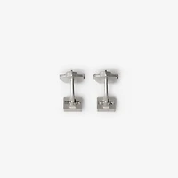 B Charm Cufflinks in Silver - Men | Burberry® Official