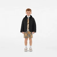 Quilted Barn Jacket in Black | Burberry® Official
