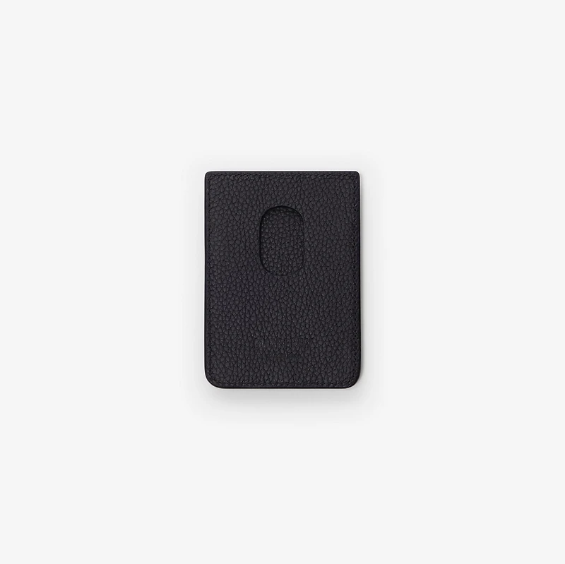 City Check Magnetic Card Case in Navy - Men, Technical, Cotton | Burberry® Official