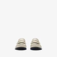Leather Cadet Loafers in Nutmeg - Women | Burberry® Official
