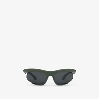 Active Sport Sunglasses in Forest green - Women | Burberry® Official