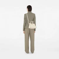 Mini Cotswolds Tote in Soap beige - Women, Leather | Burberry® Official
