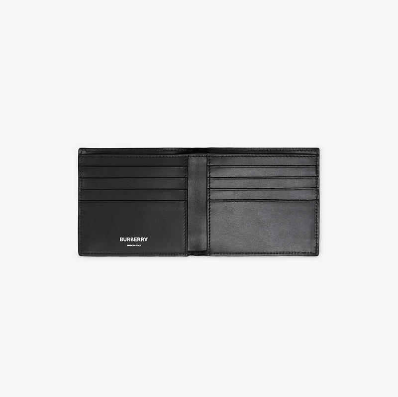 Check Bifold Wallet in Archive beige - Men, Canvas | Burberry® Official