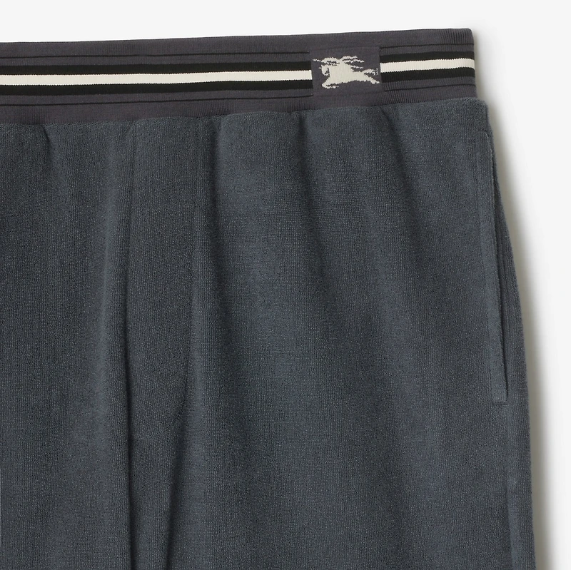 Cotton Shorts in Magnet - Men | Burberry® Official