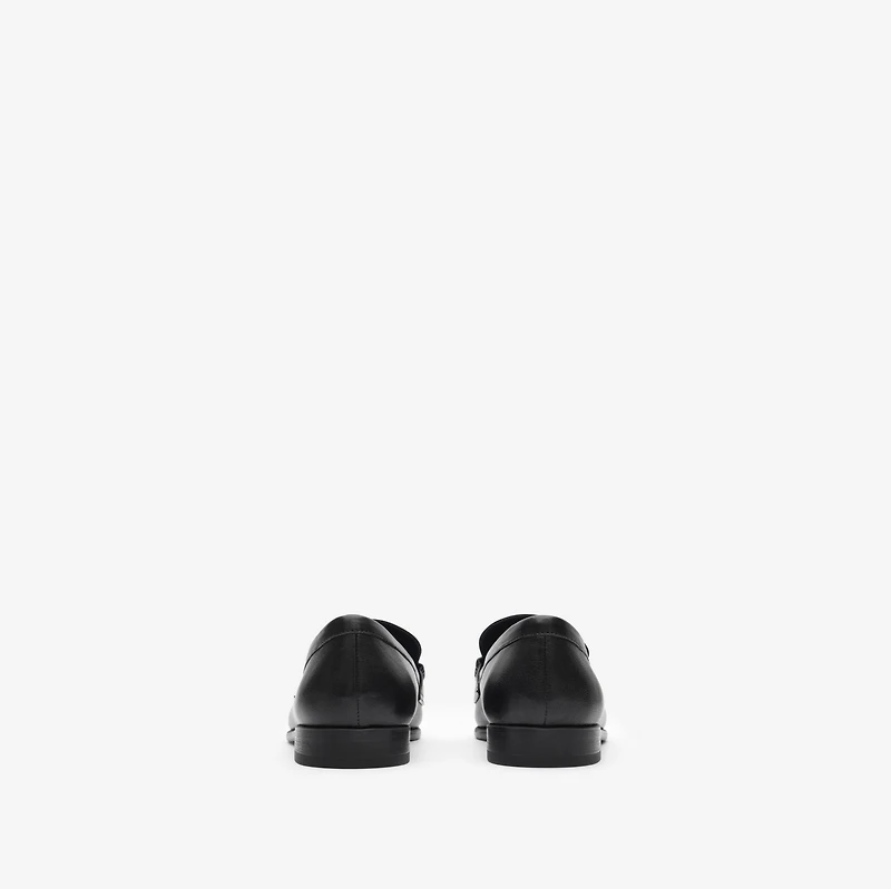 Leather Opal Loafers in Black - Women | Burberry® Official
